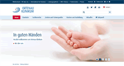 Desktop Screenshot of ortenau-klinikum.de